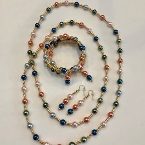 Swavroski Pearls 3 piece set